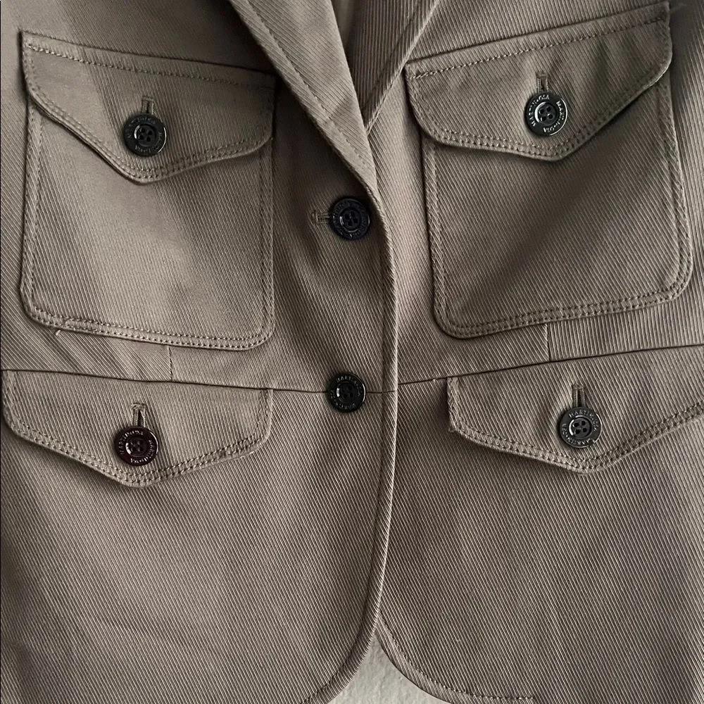 Like New! Martin + Osa Military Blazer Tan in Size S